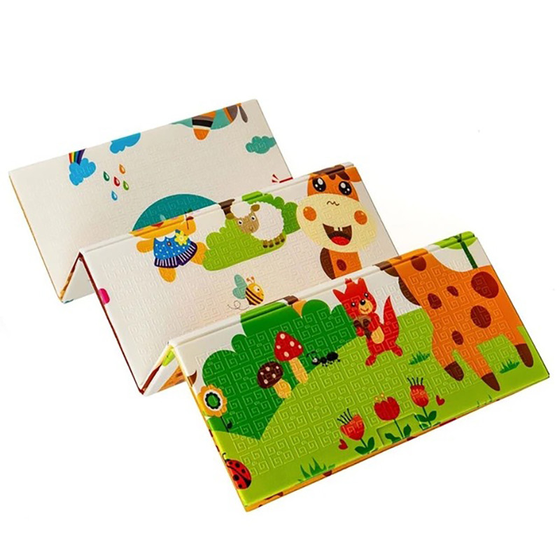 Детский термоковрик двухсторонний Sticker Wall SW-00003033, 147 х 177 х 0,8 см