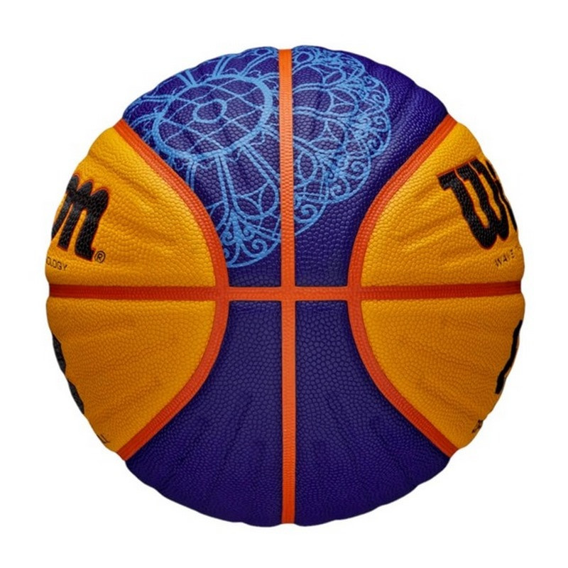 М'яч баскетбольний Fiba 3X3 game ball Paris retail 2024 6F Wilson WZ1011502XB6F № 6