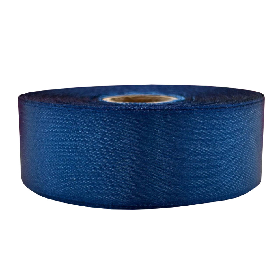 Атласная лента для рукоделия Bambi АБ-316, 2,5 см x 23 м, сапфир