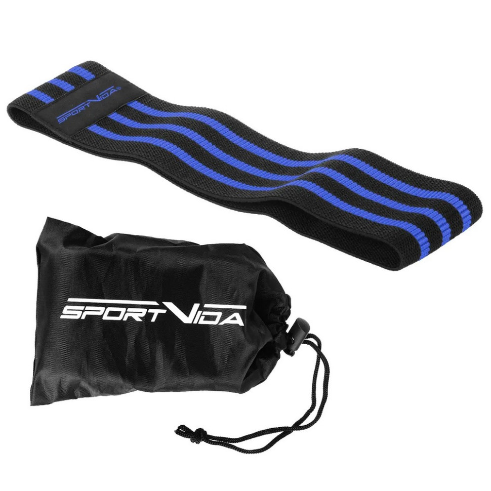 Резинка для фитнеса и спорта тканевая Hip Band SportVida SV-HK0264
