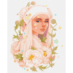 Картина за номерами "Рожева фантазія" ©lesya_nedzelska_art Ідейка  KHO2555, 40х50 см