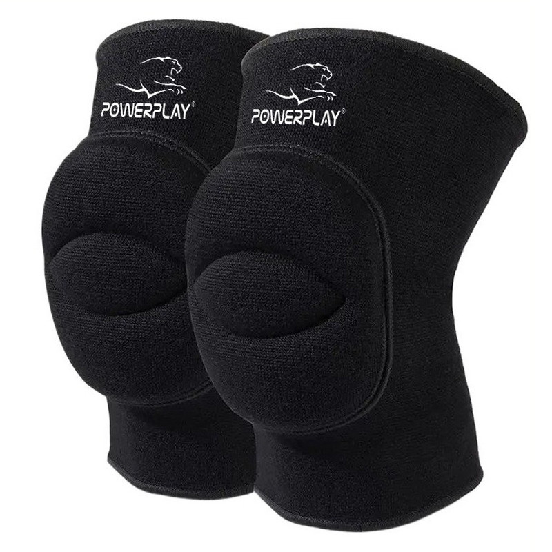 Наколенники PP-8000 Elastic Knee Support PowerPlay PP-8000_Black_M черные, M