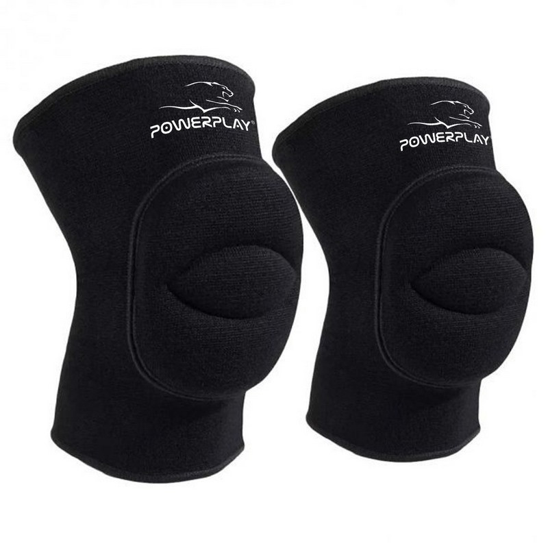 Наколенники PP-8000 Elastic Knee Support PowerPlay PP-8000_Black_M черные, M