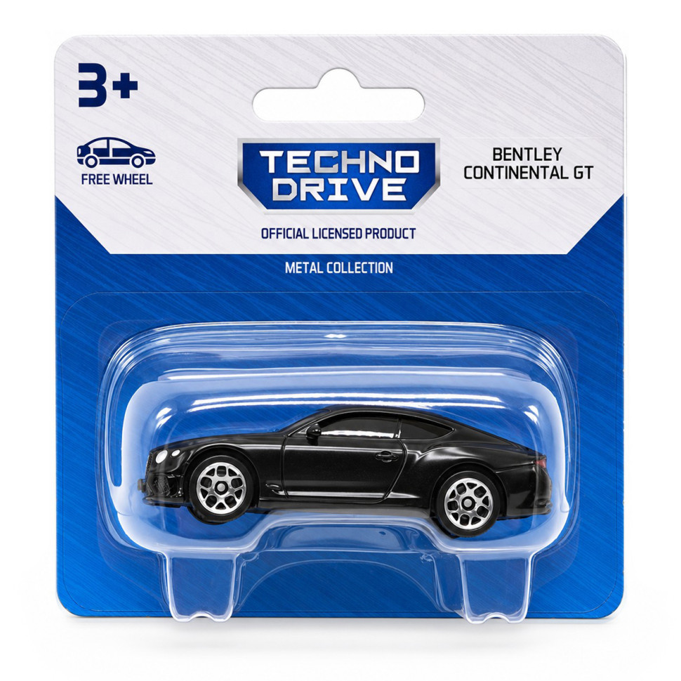 Дитяча мінімодель Bentley Continental GT TechnoDrive 250438US2-6 серії Street Racers S3
