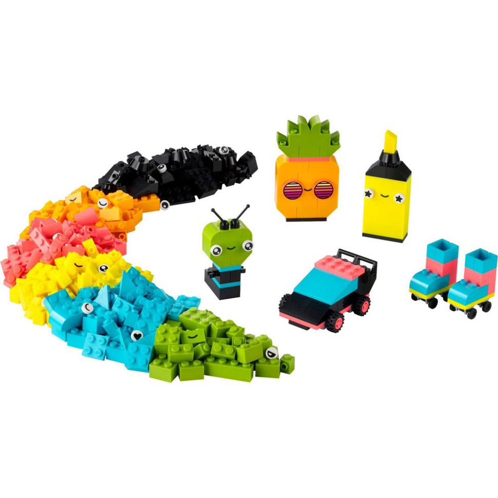 Конструктор Classic Творчі неонові веселощі LEGO 11027, 333 деталі