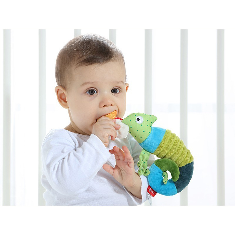 Мини-мобайл детский Хамелеон sigikid 41056SK 27 см, на присоске