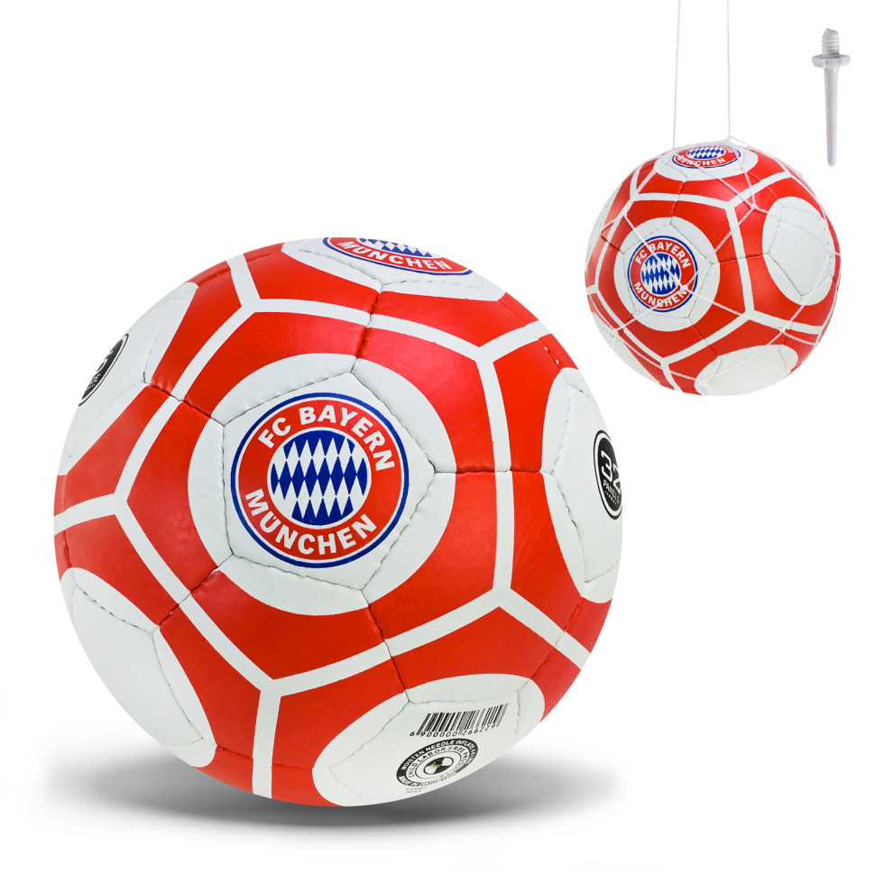 М'яч футбольний FC BAYERN MUNCHEN Bambi FP081 №5, PU 420 грам, 32 панелі, сітка+голка в комплекті
