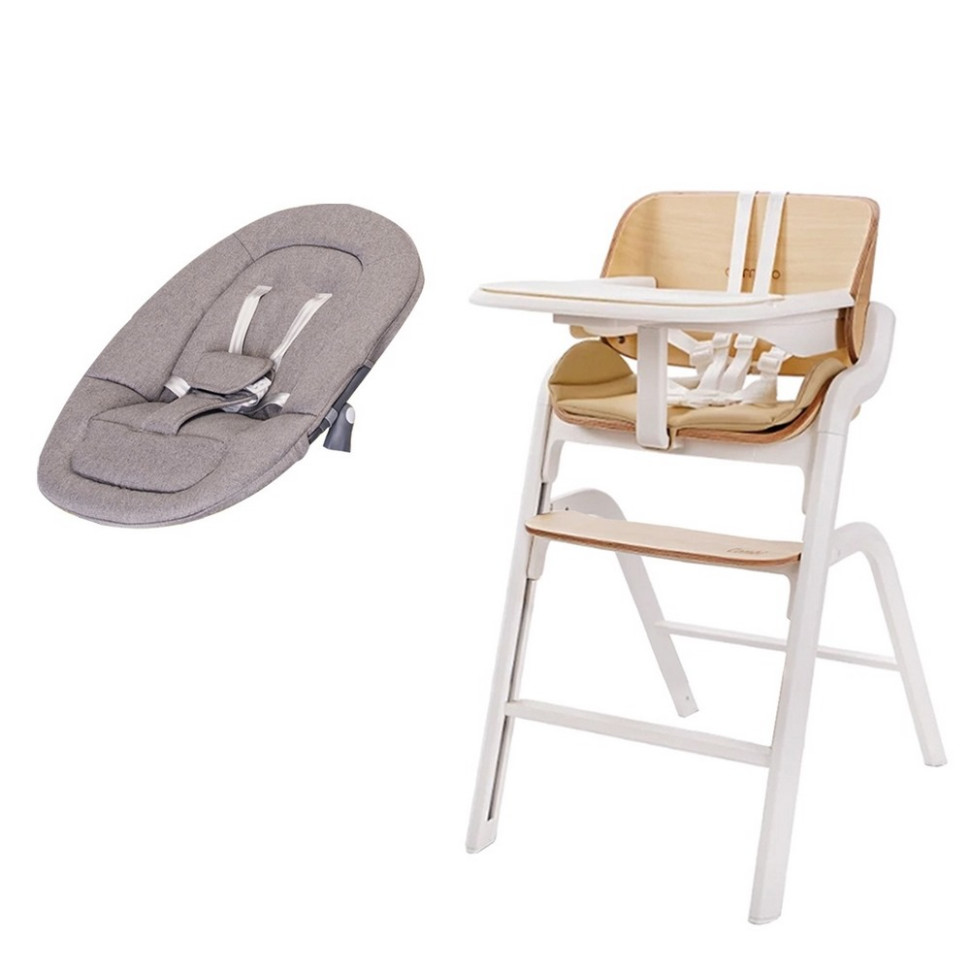 Детский стульчик для кормления Combi Carrello CRL-9505 Cream White 