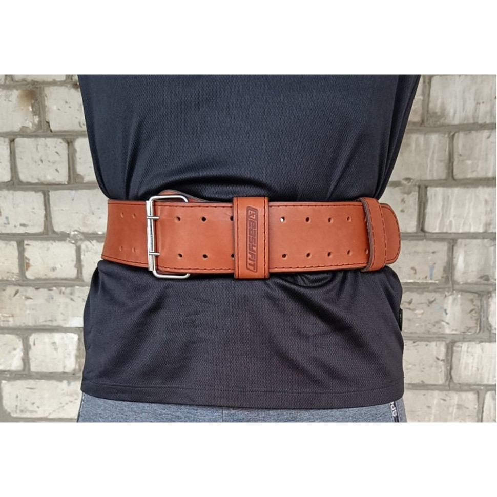 Пояс атлетичний DeciBelt EasyFit EFTB-BR3XL коричневий 3XL