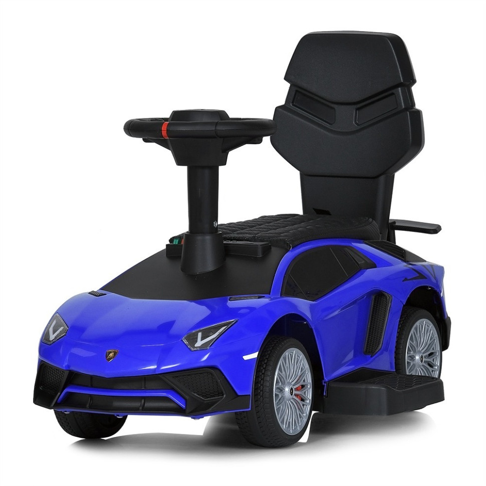 Дитячий електромобіль-толокар 2 в 1 Bambi M 5777EBL-4 до 23 кг