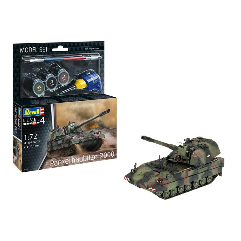 Сборная модель-копия САУ Panzerhaubitze 2000 Revell RVL-63347 уровень 4 масштаб 1:72