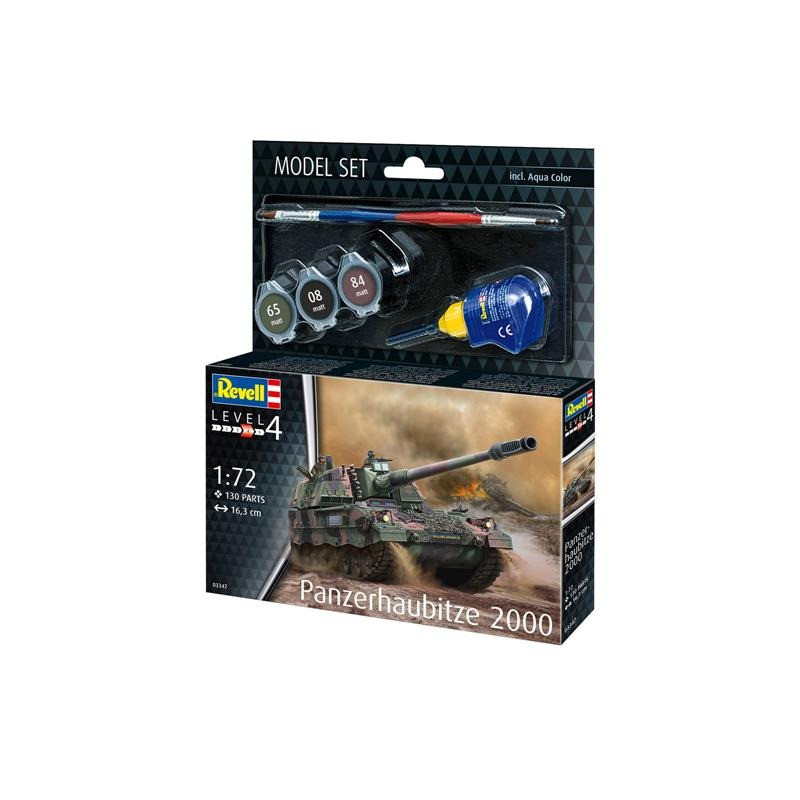Сборная модель-копия САУ Panzerhaubitze 2000 Revell RVL-63347 уровень 4 масштаб 1:72