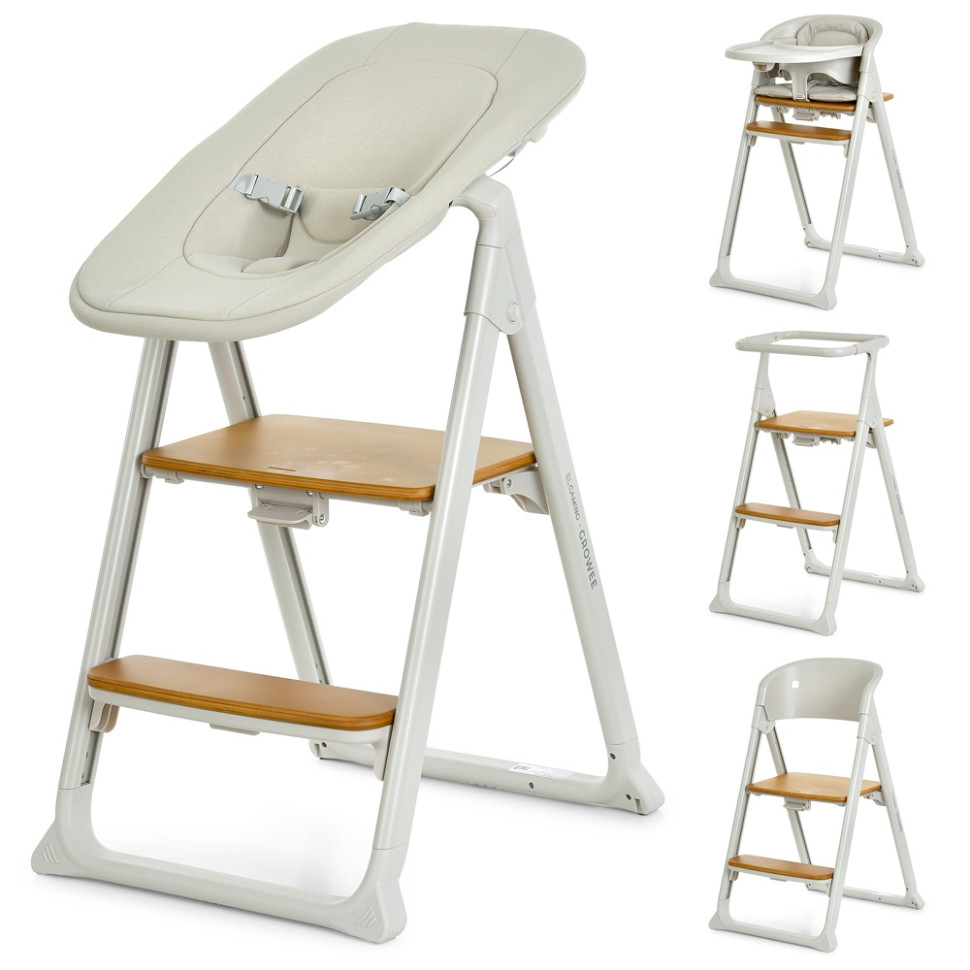 Детский стульчик для кормления 4 в 1 GROWEE El Camino ME 1222 Cream