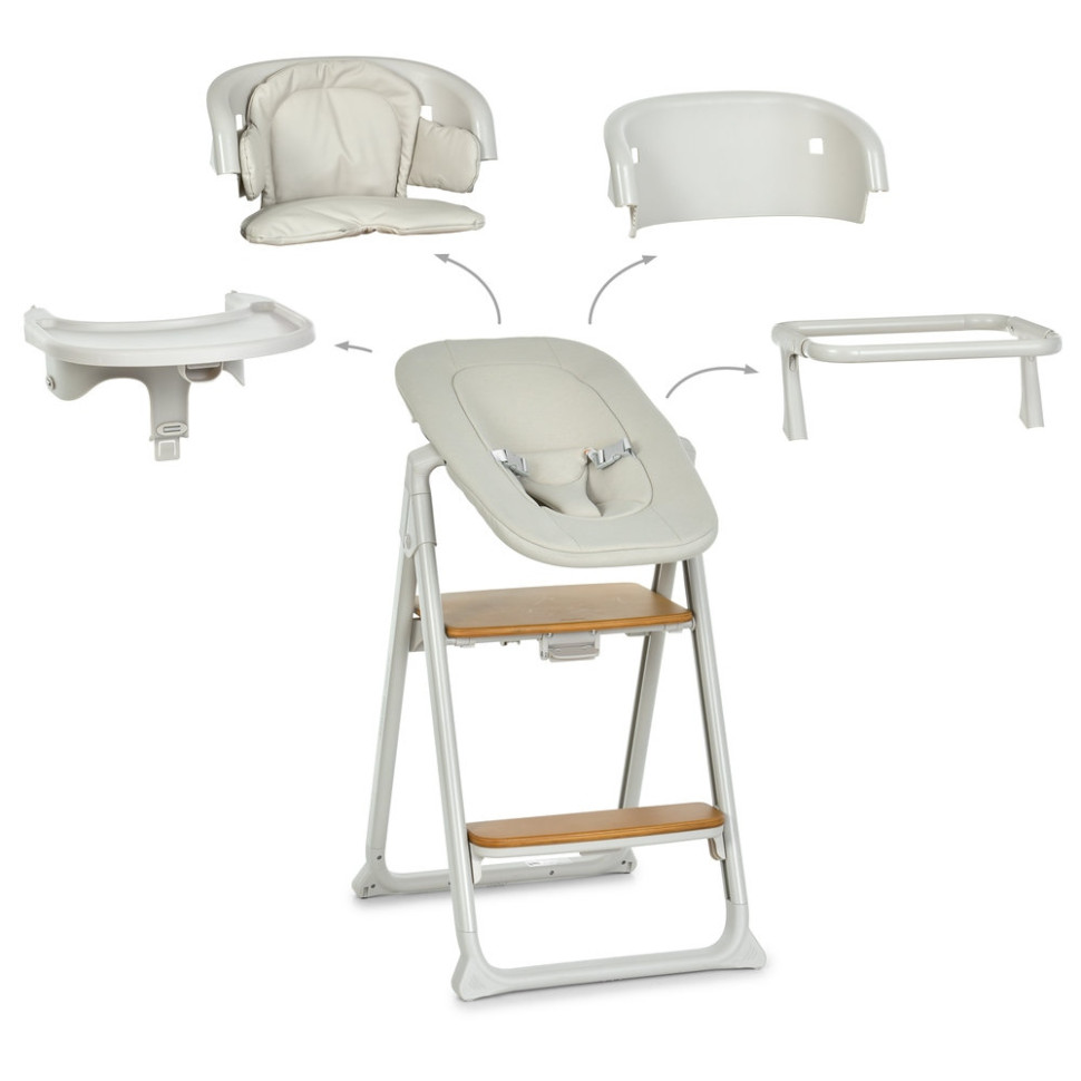 Детский стульчик для кормления 4 в 1 GROWEE El Camino ME 1222 Cream