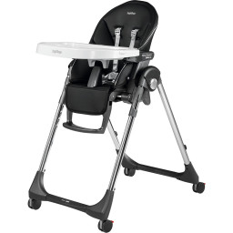 Стул Prima Pappa Follow Me Peg-Perego IH01000000BL01 Hi-Tech LicoricE черный ХайТек