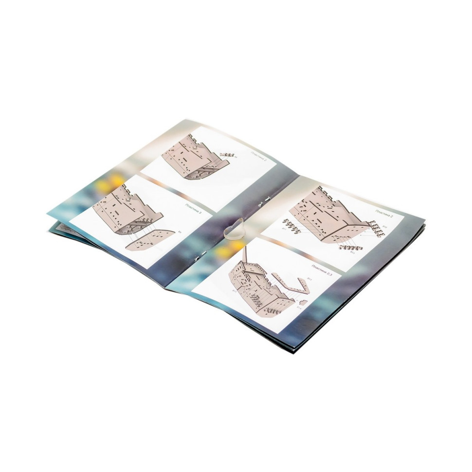 Деревянный 3D конструктор 