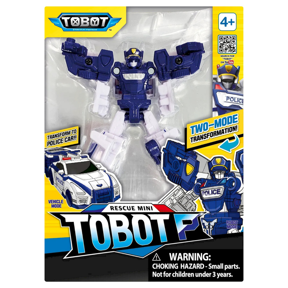 Дитяча іграшка-трансформер міні S5 тобот P TOBOT 301159, 4х9х9 см