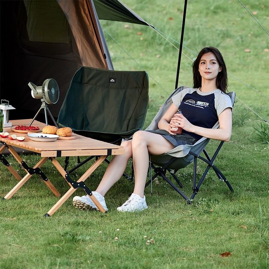 Стілець складаний CNK23JU0001 Naturehike 6976023929786 світло-сірий