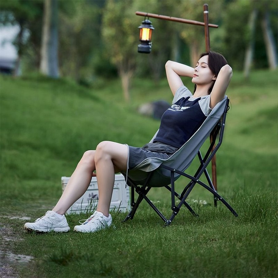 Стілець складаний CNK23JU0001 Naturehike 6976023929786 світло-сірий