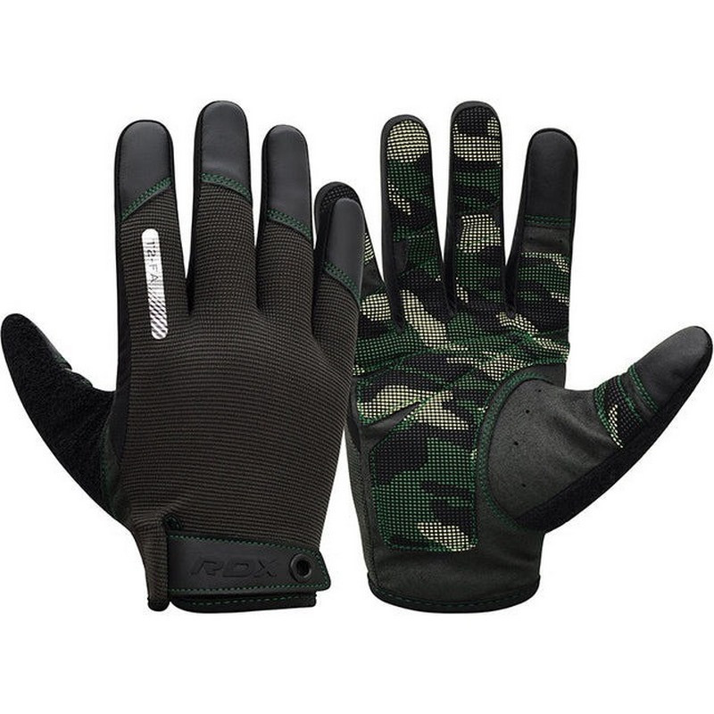 Перчатки для фитнеса T2 Touch Screen Friendly Full Fingerf RDX Inc Limited WGA-T2FA-S Army Green, S