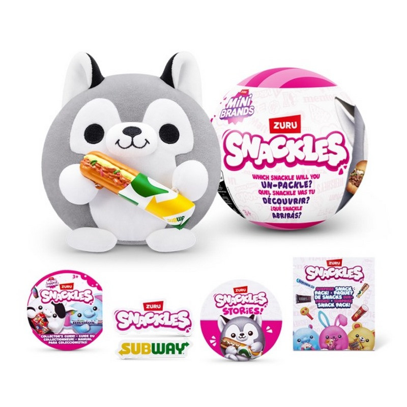 М'яка іграшка-сюрприз Snackle-Q Rainbocorns 77510Q (серія 2 Mini Brands)