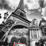 Картина за номерами. Brushme "Червоний колір Парижа" GX32129 
