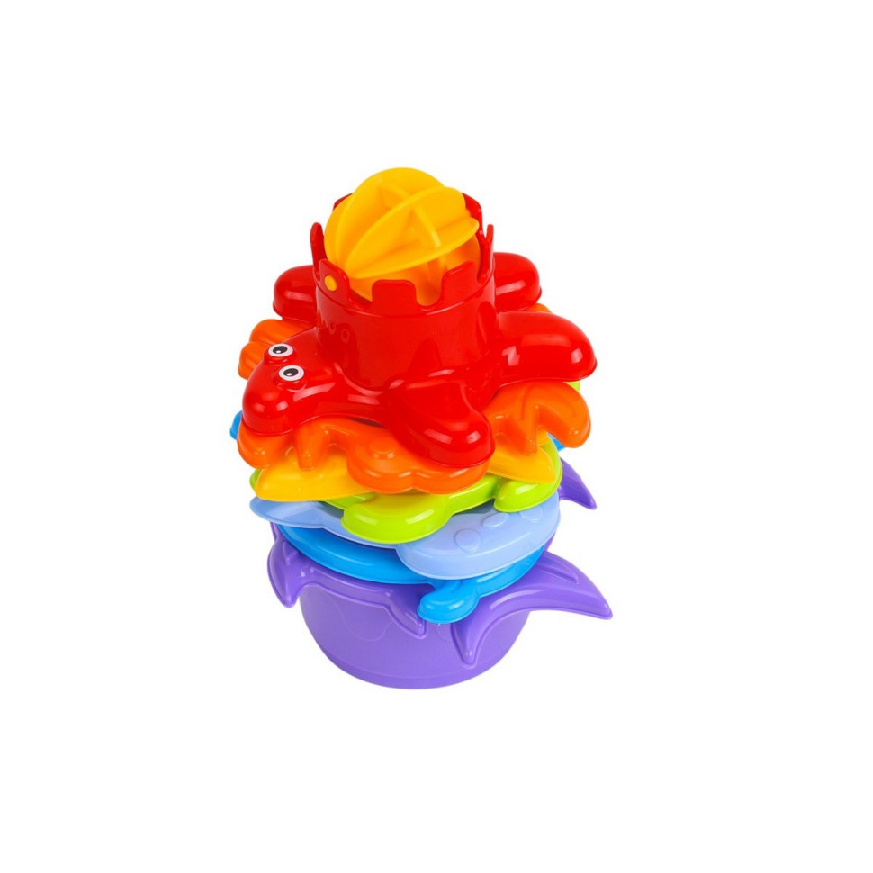 Іграшка для ванної "Пірамідка" ТехноК 7396TXK по цене 94 грн.