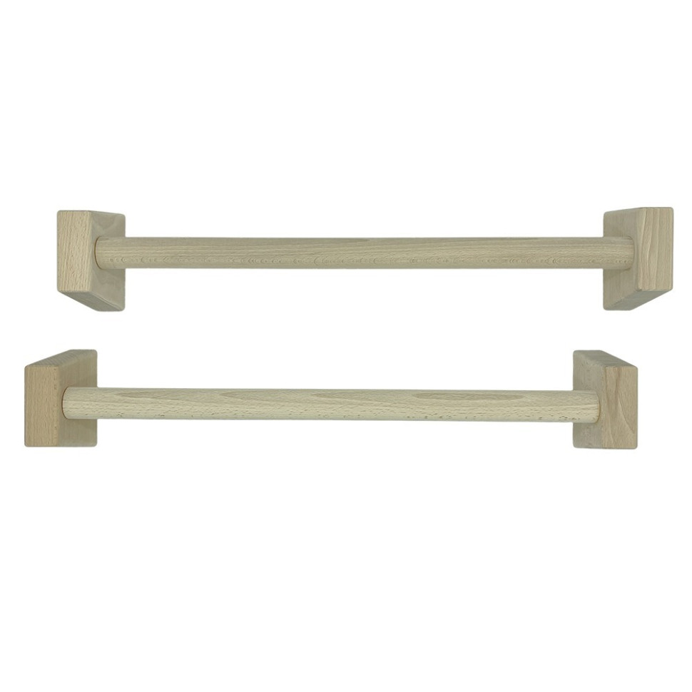 Паралетсы, упоры для отжимания деревянные Wood Gym Push Up Newt NE-WD-60 из бука 50 см 2 шт