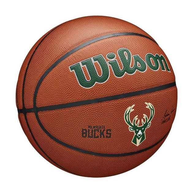 Мяч баскетбольный NBA TEAM ALLIANCE BSKT MIL BUCKS 295 Wilson WTB3100XBMIL №7