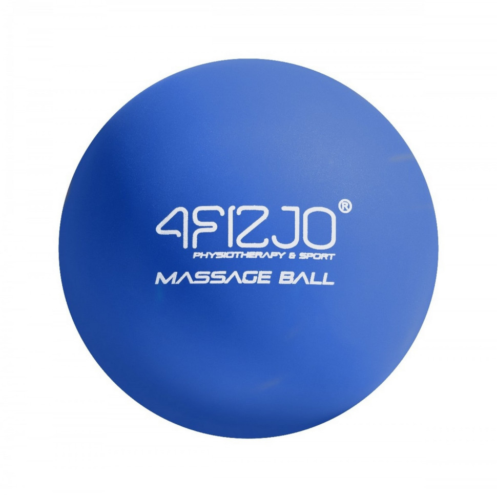 Масажний м'яч Lacrosse Ball 4FIZJO 4FJ0320 6.25 см, Blue