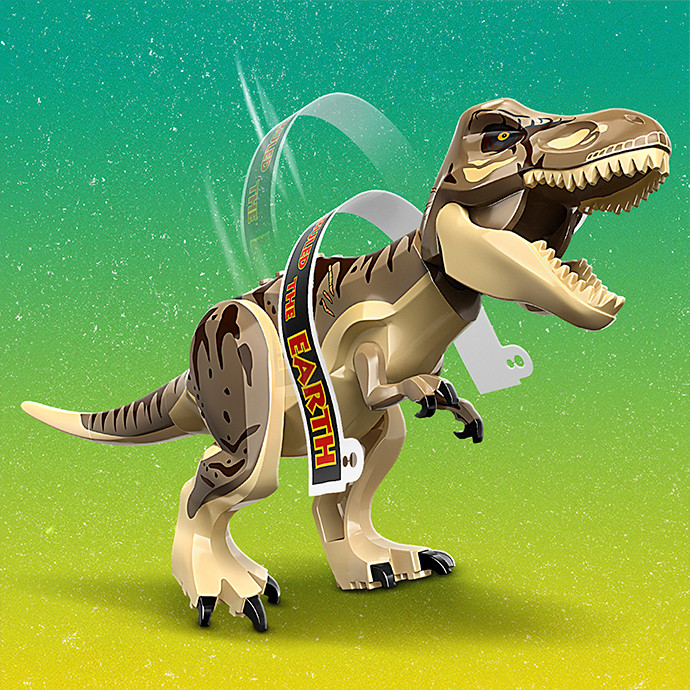 Конструктор LEGO Jurassic Park Центр відвідувачів: Атака тиранозавра й раптора 76961, 693 деталі 