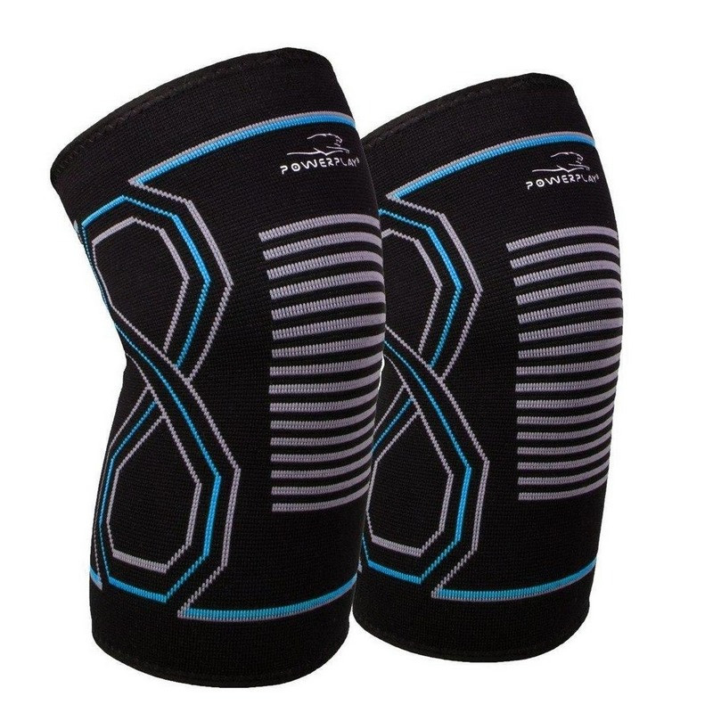Наколінники спортивні PP-4099 Knee Support PowerPlay PP_4099_L/XL_Bl/Blue, L/XL