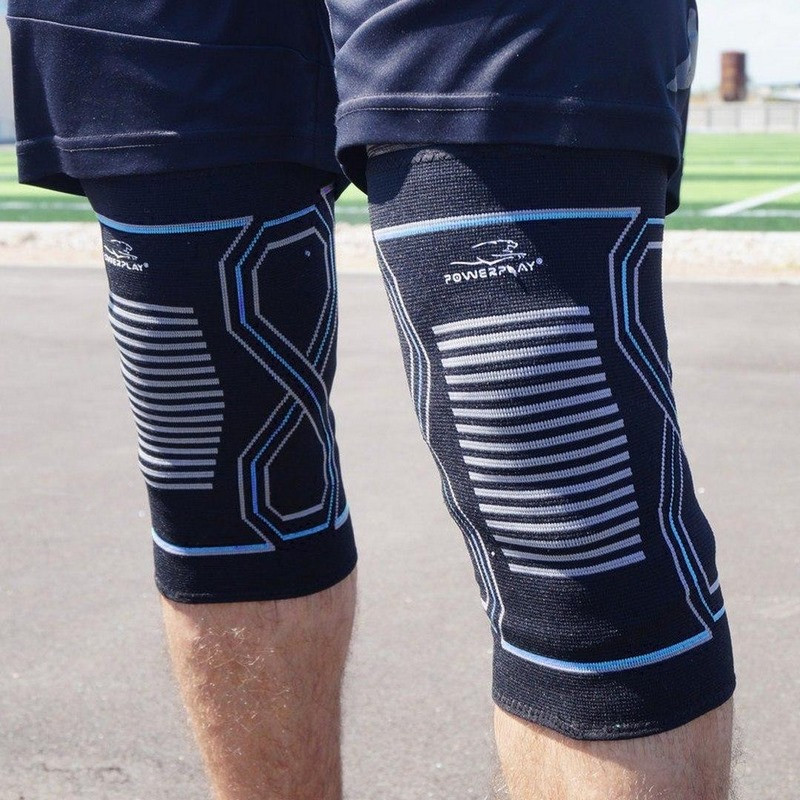 Наколінники спортивні PP-4099 Knee Support PowerPlay PP_4099_L/XL_Bl/Blue, L/XL