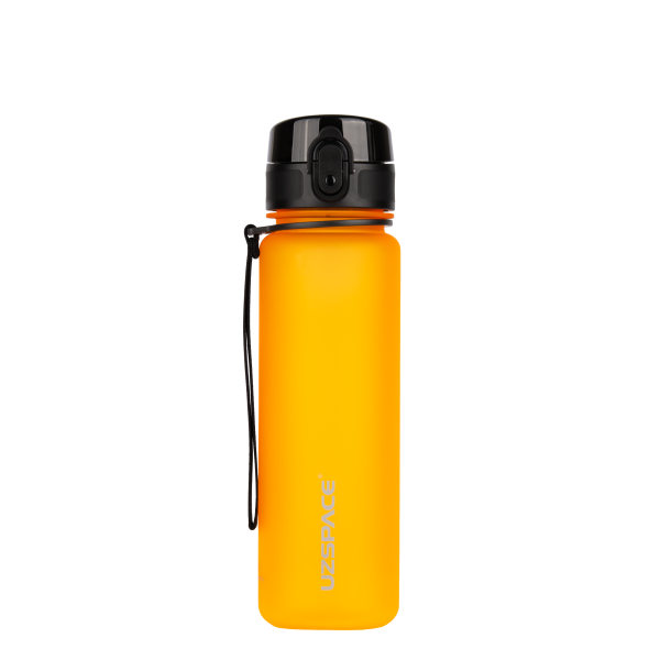 Бутылка для воды UZSPACE 3026(Orange) 500 мл, оранжевая