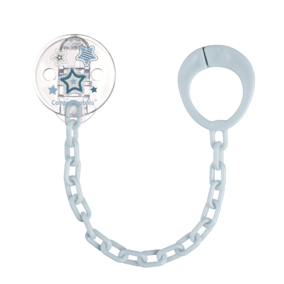 Ланцюжок до пустушки Newborn Baby Canpol babies 10/877_blu синій