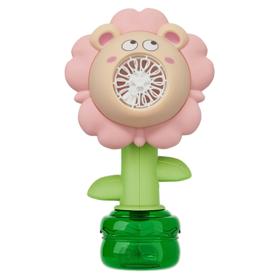 Мыльные пузыри Flower Bubble Machine Bambi BJC-5A(Bear-Pink) со светом
