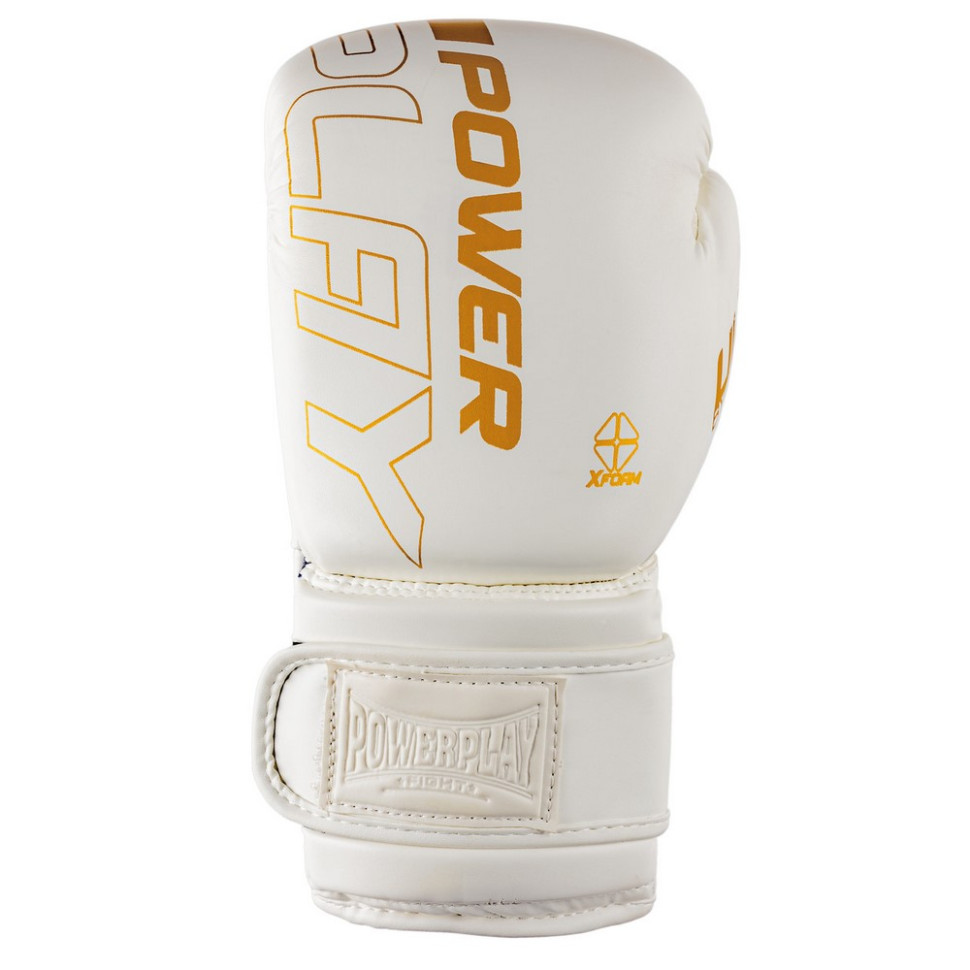 Боксерские перчатки 3089 Alpha PowerPlay PP_3089_16oz_White, размер 16 унций