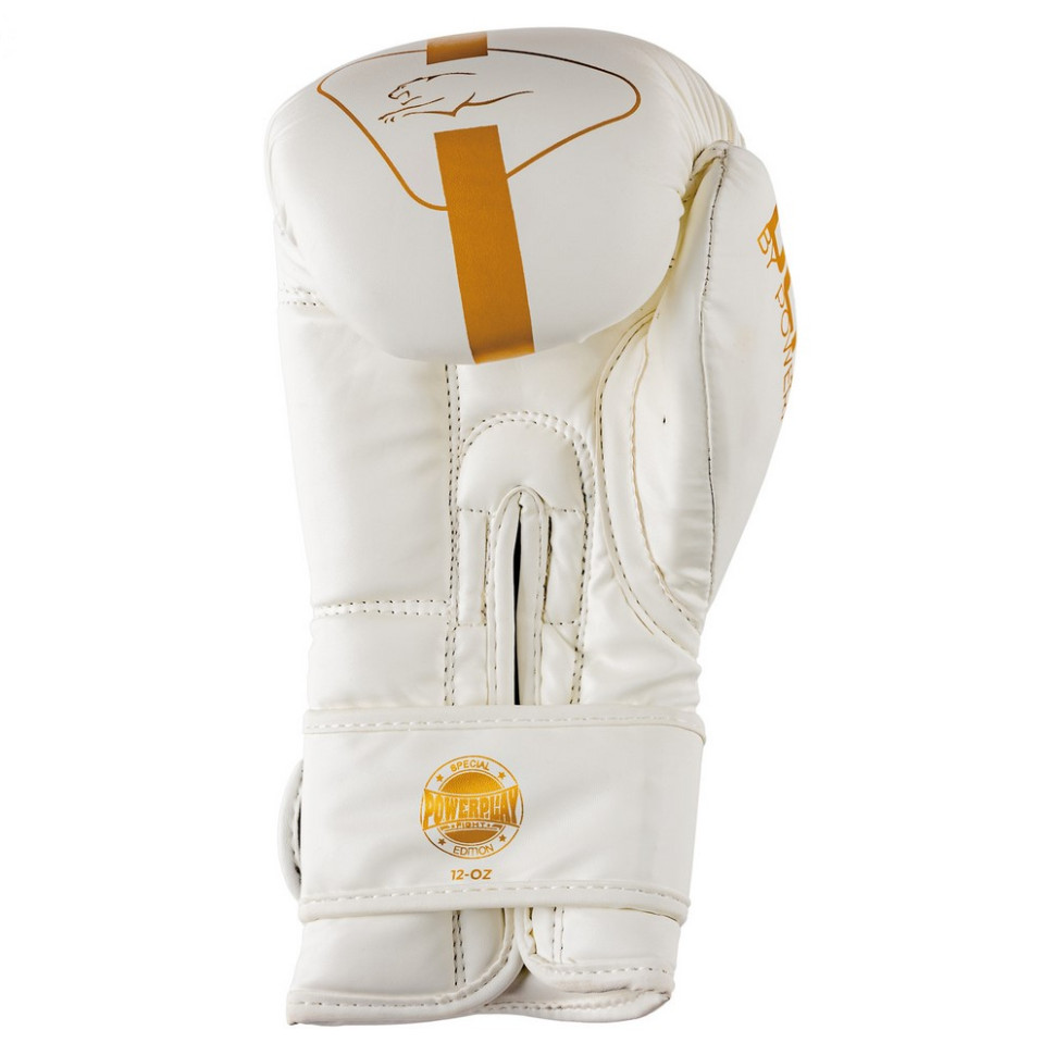 Боксерские перчатки 3089 Alpha PowerPlay PP_3089_16oz_White, размер 16 унций