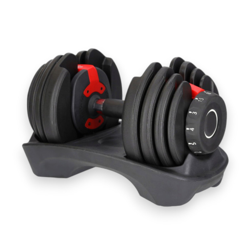 Гантель наборная EasyFit EF-0160-BR 1,5-16 кг, подставка под гантель