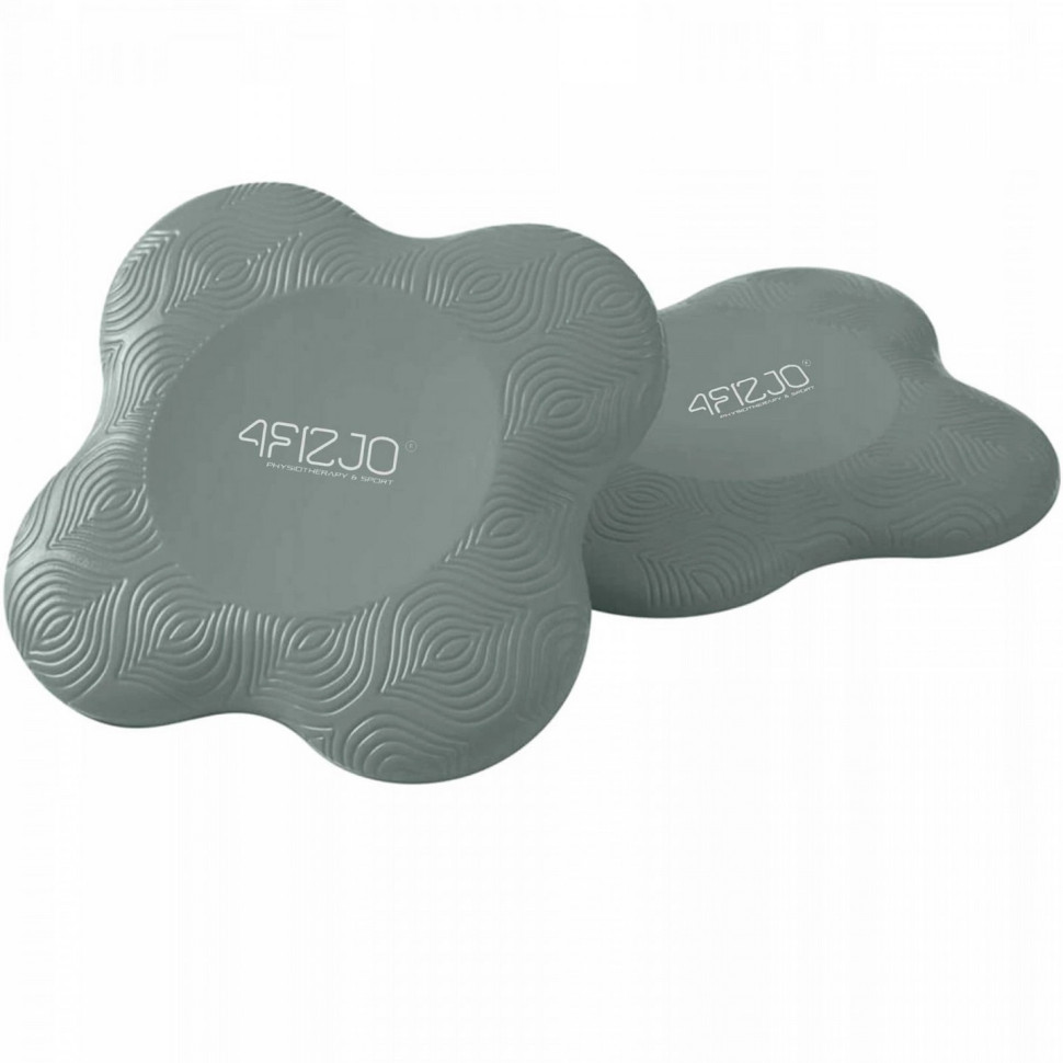 Подставки под колени и локти для йоги 4FIZJO P-5907739315366 Grey 2 шт