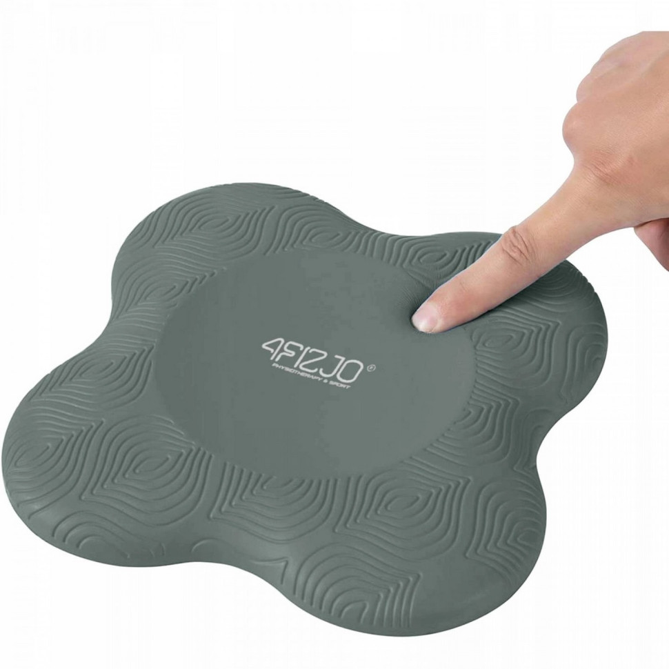 Подставки под колени и локти для йоги 4FIZJO P-5907739315366 Grey 2 шт
