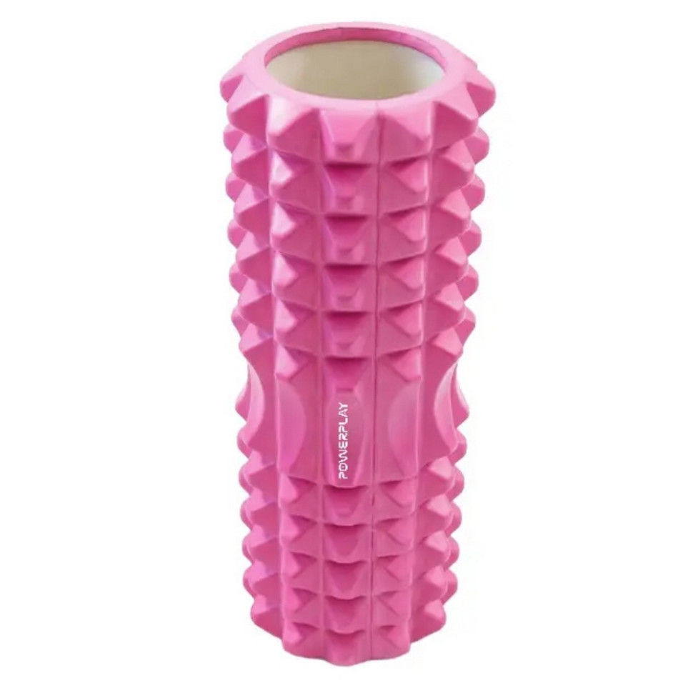 Массажный ролик (роллер) 4405 Massage Roller PowerPlay PP_4405_Pink 33x12 см