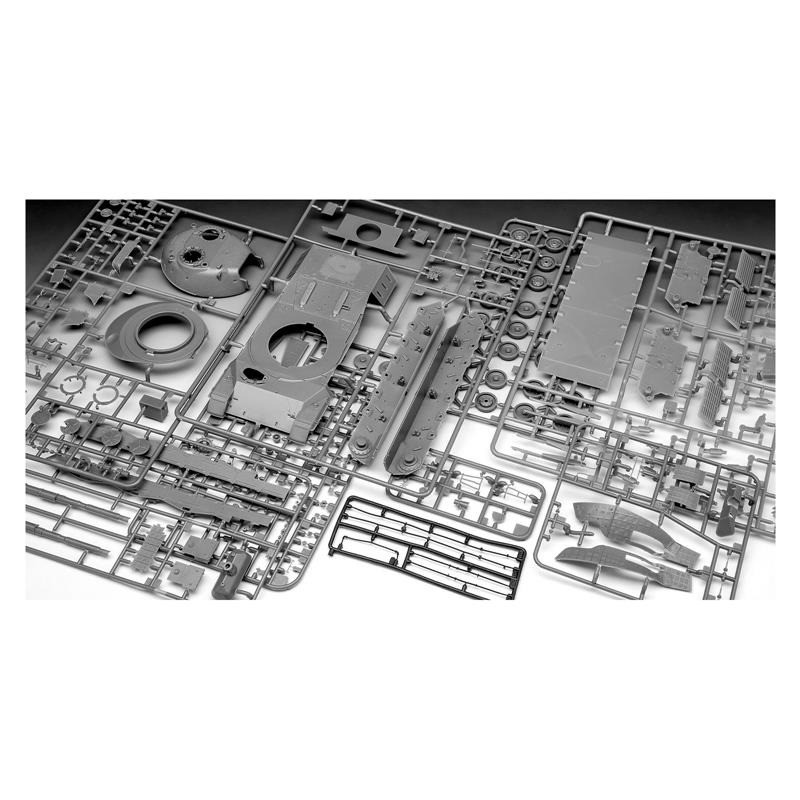 Сборная модель-копия Танк Leopard 1 A1A1-A1A4 Revell RVL-05656 уровень 5 масштаб 1:35
