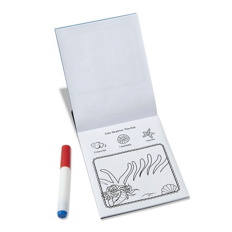 Детская волшебная раскраска маркером