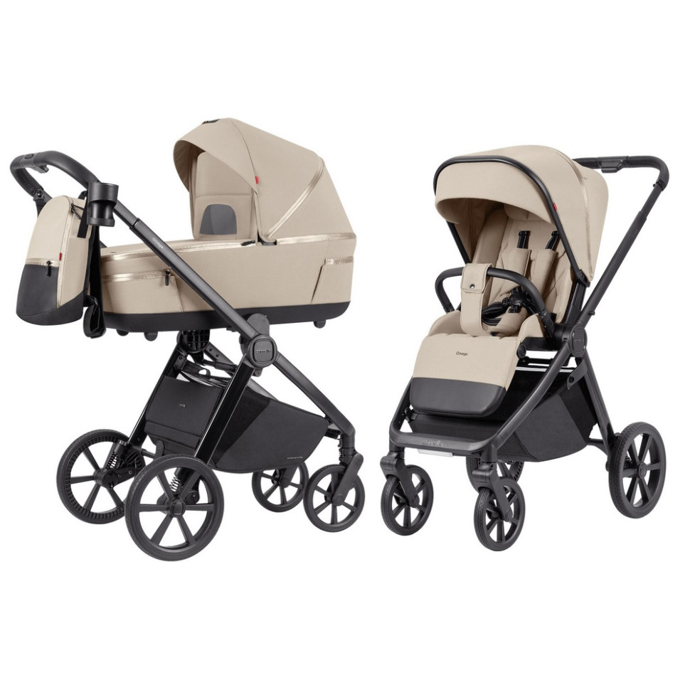 Коляска универсальная 2 в 1 Omega CARRELLO CRL-6540/1 Solar Beige