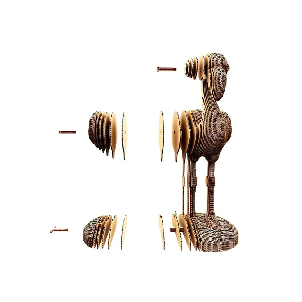 Картонный конструктор 3D Puzzle 