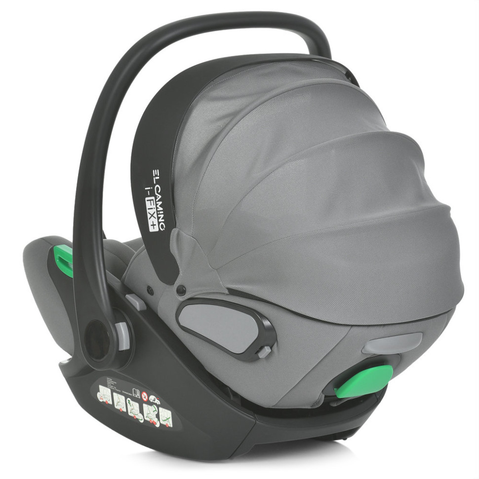 Дитяче автокрісло i-FIX El Camino ME 1110 Simply Gray