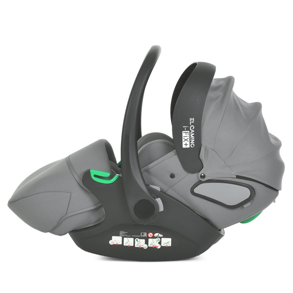 Дитяче автокрісло i-FIX El Camino ME 1110 Simply Gray