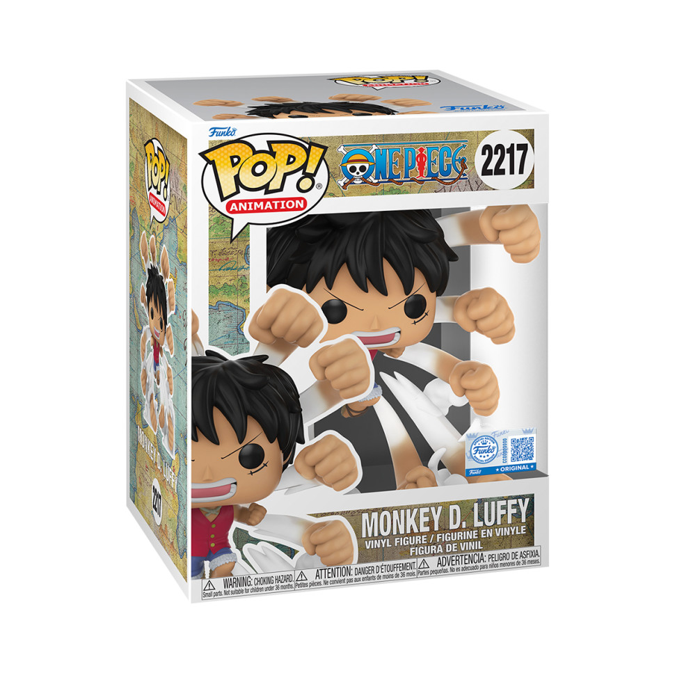 Игровая фигурка Луффи (Гома Гома но Пулемет Гатлинга) Funko POP! 92222 серии 