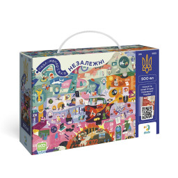 Пазл класичний "Незалежні" DoDo Toys 300596, 500 елементів